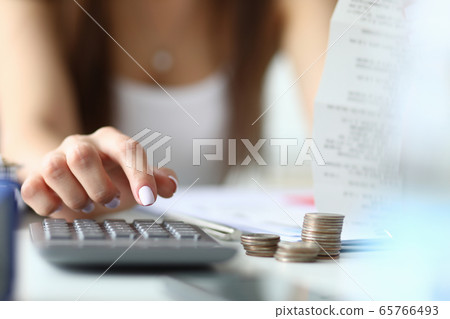 Smart female freelancer 65766493