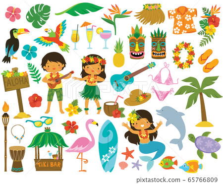 ClipArt di infradito hawaiane