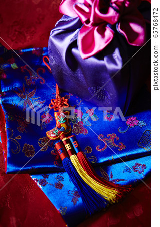 Korean traditional furoshiki wrapping pojagi traditional crafts image 65768472