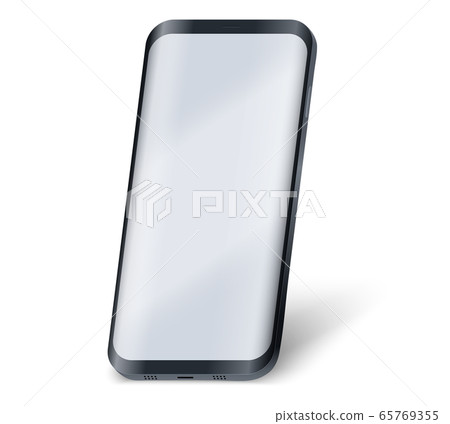 Smartphone perspective presentation mockup Smartphone perspective presentation mockup 65769355