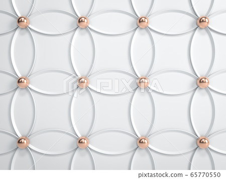 Abstract background with golden spheres over white stucco or clay geometry shapes and figures. 3d abstract golden and white render Abstract background with golden spheres over white stucco or clay geometry shapes and figures. 3d abstract golden and white render 65770550