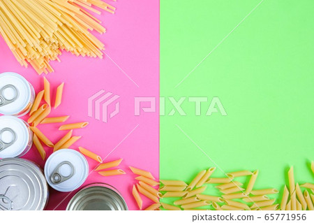 Non perishable canned goods 65771956