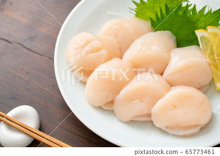 刺身扇貝 65773461