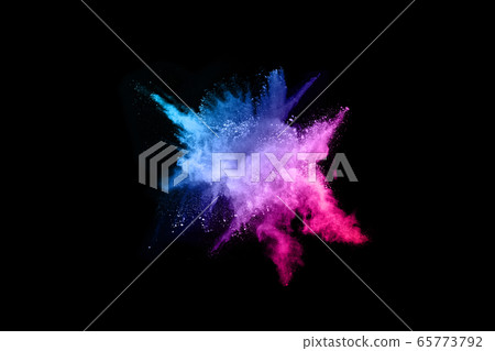 abstract colored dust explosion on a black background.abstract powder splatted background,Freeze motion of color powder exploding/throwing color powder, multicolored glitter texture. abstract colored dust explosion on a black background.abstract powder splatted background,Freeze motion of color powder exploding/throwing color powder, multicolored glitter texture. 65773792