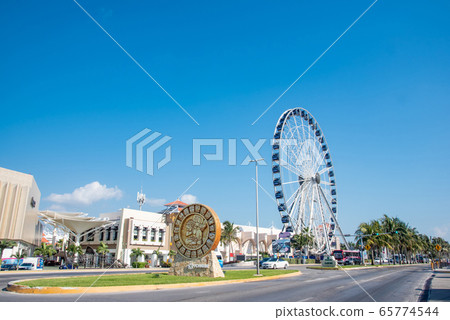 Mexico Cancun cityscape Mexico Cancun cityscape 65774544