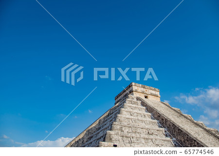 墨西哥奇琴伊察遺址破壞了庫庫爾坎節 65774546