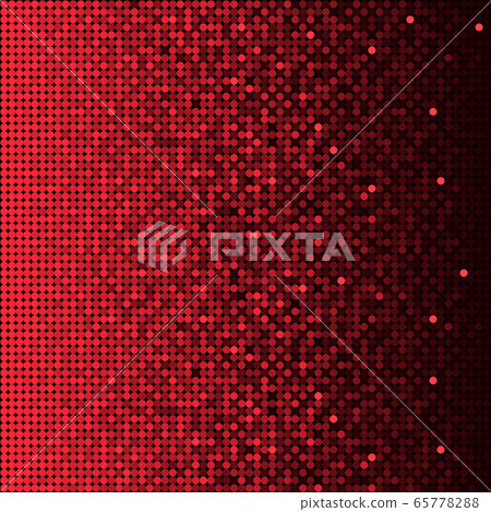 Background made of red sequins, glitters dots 65778288