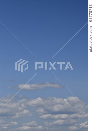 雲彩風景在日本·藍天和雲彩 65778718