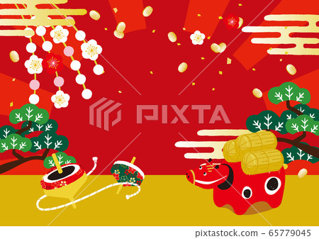 新年的背景圖 65779045