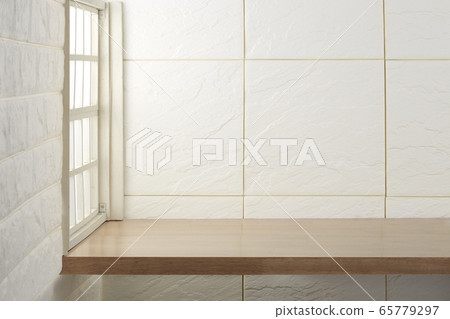 格子窗-白色房間-壁掛式櫃檯 65779297