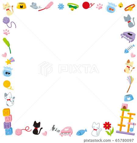 Cat icon frame 65780097