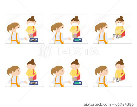 收銀機付款方式集 65784396