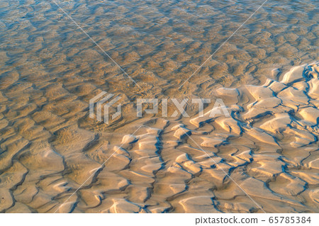 Clean sea sand in the spring in the Baltic Clean sea sand in the spring in the Baltic 65785384