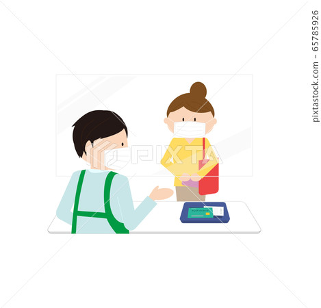 Cash payment method Card infection prevention Cash payment method Card infection prevention 65785926