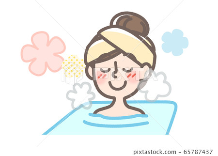 Bath women bathing 65787437