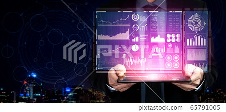Big Data Technology for Business Finance Concept. Big Data Technology for Business Finance Concept. 65791005