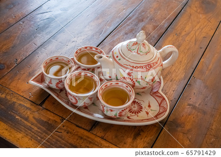 Chinese tea set Set of the Chinese tea 65791429