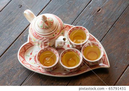 Chinese tea set Set of the Chinese tea 65791431