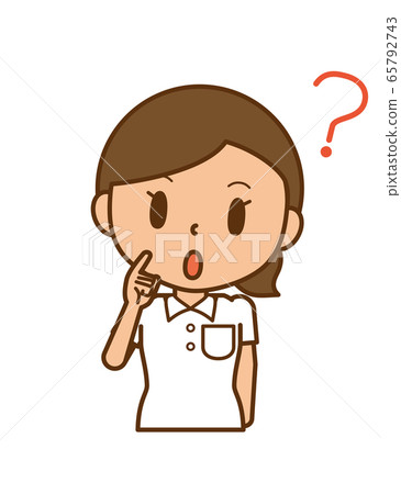 Nurse Nurse Question Hatena Mark - Stock Illustration [65792743] - PIXTA