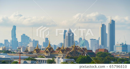Mahanakhon and Temple of the Emerald Buddha, Grand Mahanakhon and Temple of the Emerald Buddha, Grand 65796810