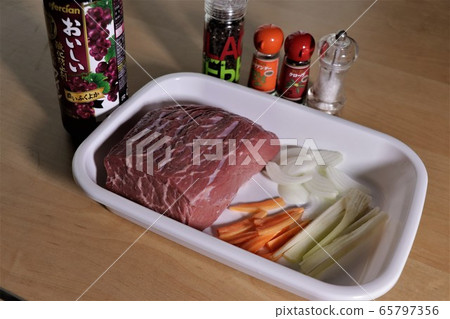 自製咸牛肉（食品） 65797356