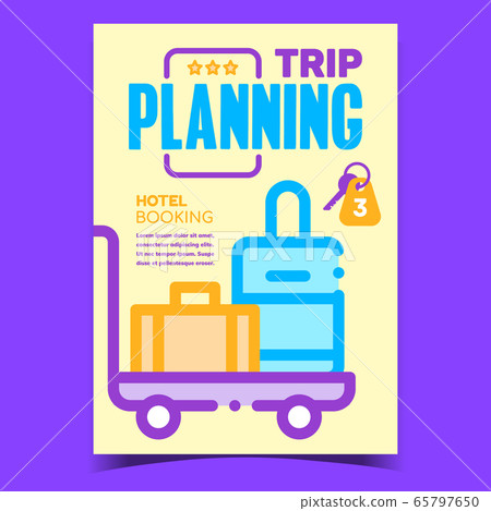 Trip And Travel Planning Creative Poster Vector Trip And Travel Planning Creative Poster Vector 65797650