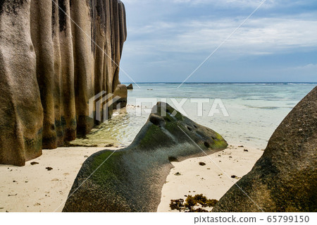 Anse Source d Argent paradise beach, La Digue 65799150