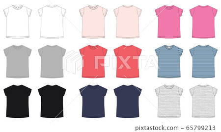 Childrens technical sketch tee shirt. T-shirt Childrens technical sketch tee shirt. T-shirt 65799213
