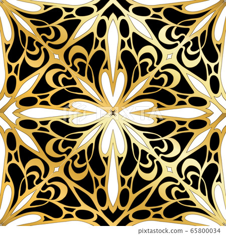 Seamless pattern, background. Colored vector illustration 65800034