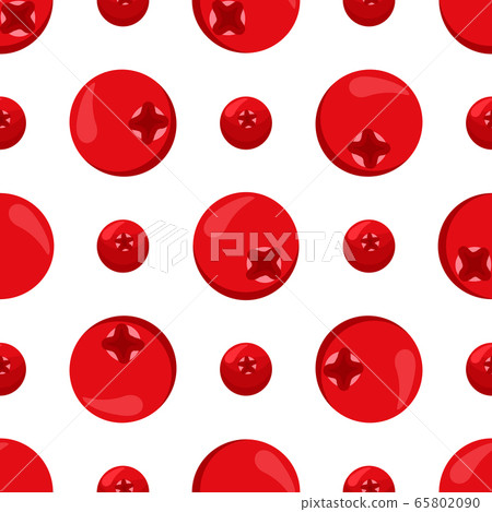 Theme big colored seamless red cranberry Theme big colored seamless red cranberry 65802090