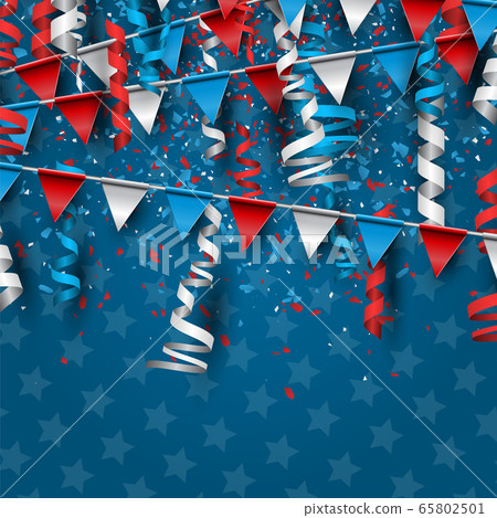 4th of July United States national Independence Day celebration background. 65802501