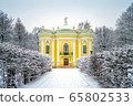 Hermitage in Kuskovo park in Moscow in the winter Hermitage in Kuskovo park in Moscow in the winter 65802533