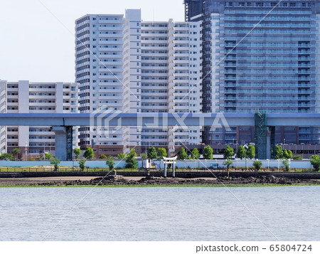 福岡市東區的共管公寓和柏i濱的鳥居門 65804724