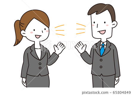 Businessman conversation 65804849