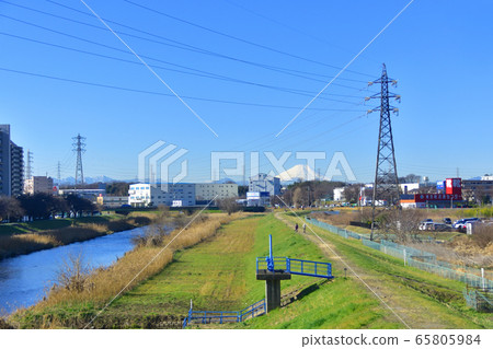 Views from the windows of the Tobu Railway Tobu Tojo Line and scenery along the line 65805984