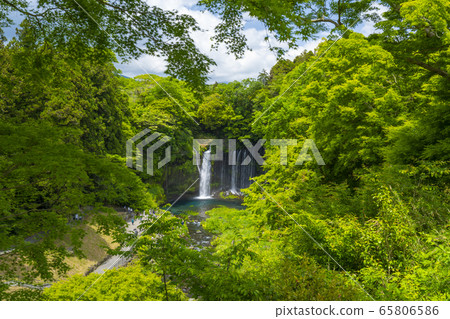 靜岡縣Shiraito瀑布富士宮市 靜岡縣Shiraito瀑布富士宮市 65806586