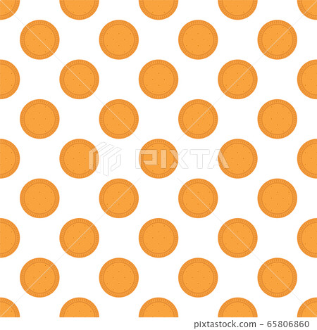 Illustration on theme big set identical biscuit, 65806860