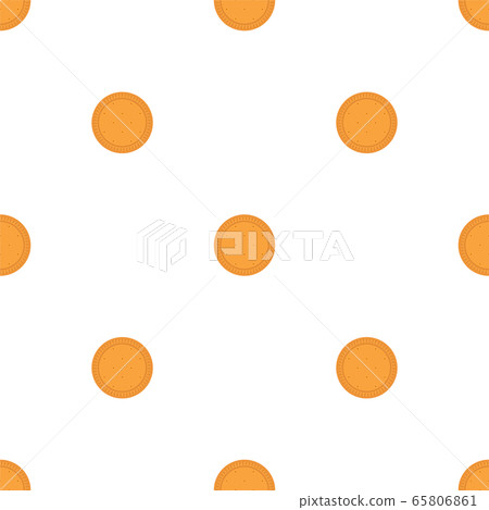 Illustration on theme big set identical biscuit, 65806861