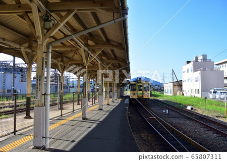 Kyoto Tango Railway Miyatoyo Line window scenery 65807311