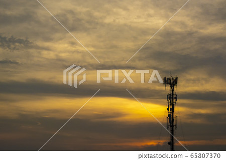 Mobile phone communication tower transmission Mobile phone communication tower transmission 65807370