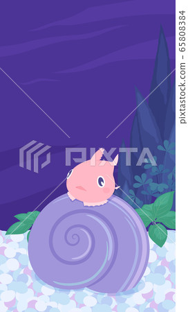 Background illustration of dragonfly _ blue _ vertical _ 16: 9 Background illustration of dragonfly _ blue _ vertical _ 16: 9 65808384