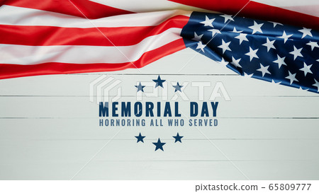 USA Memorial day and Independence day concept, United States of America flag USA Memorial day and Independence day concept, United States of America flag 65809777