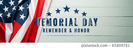 USA Memorial day and Independence day concept, United States of America flag USA Memorial day and Independence day concept, United States of America flag 65809781
