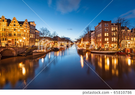 Amsterdam, Netherlands Bridges and Canals Amsterdam, Netherlands Bridges and Canals 65810786