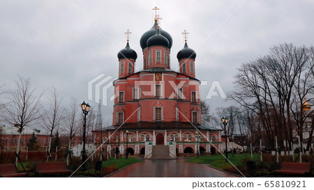 Moscow. Donskoy monastery. The Great Cathedral Moscow. Donskoy monastery. The Great Cathedral 65810921