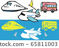 偉大的旅行!車輛的可愛插圖 偉大的旅行!車輛的可愛插圖 65811003