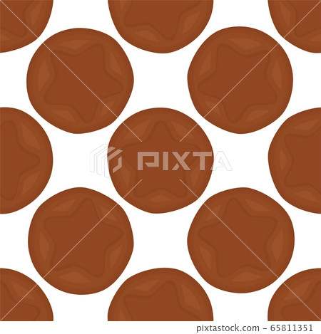 Illustration on theme big set identical biscuit, Illustration on theme big set identical biscuit, 65811351