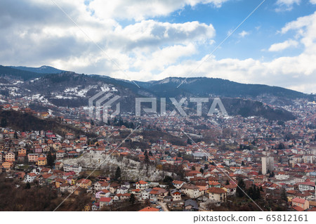 Sarajevo skyline, Bosnia and Herzegovina 65812161