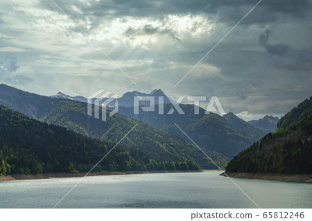 Sauris lake, Italy Sauris lake, Italy 65812246
