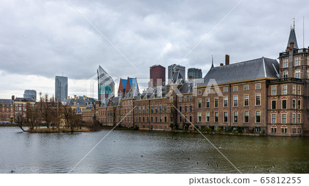 Binnenhof Dutch Parliament in The Hague in winter Binnenhof Dutch Parliament in The Hague in winter 65812255